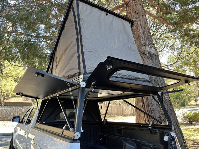 GFC Go Fast Camper Platform Tent for 2nd Gen Toyota Tacoma 6ft bed in Idyllwild, CA (photo 1)