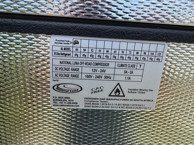 National Luna 40L fridge with Goose Gear Slide (photo 4) — photo 4