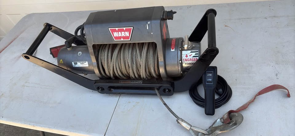 Warn XD9000 Winch with Hitch Mount in Camino, CA (photo 3) — photo 3