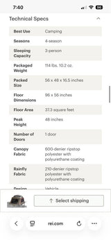 Yakima SkyRise HD 3 Rooftop Tent in Fort Collins, CO (photo 10)
