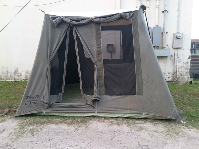 Title: Springbar Classic Jack 100 Canvas Tent – Used Once – Like New – $700 OBO or Trade for ATV in South Padre Island, TX (photo 2) — photo 2