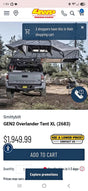 Smittybilt Gen2 Overlander XL rooftop tent in Nampa, ID (photo 1)