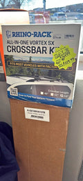 Rhino Rack Vortex SX Black 2 Bar Roof Rack 54” NEW