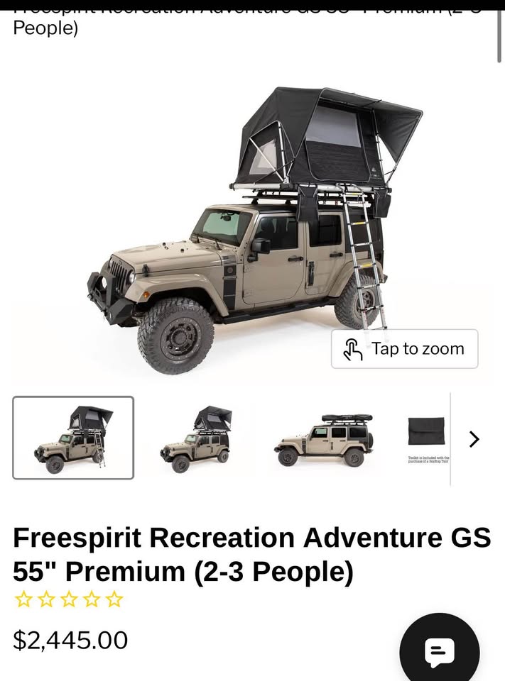 Free Spirit Recreation Adventure Series 3 Rooftop Tent – 55” in Boise, ID (photo 1) — photo 1