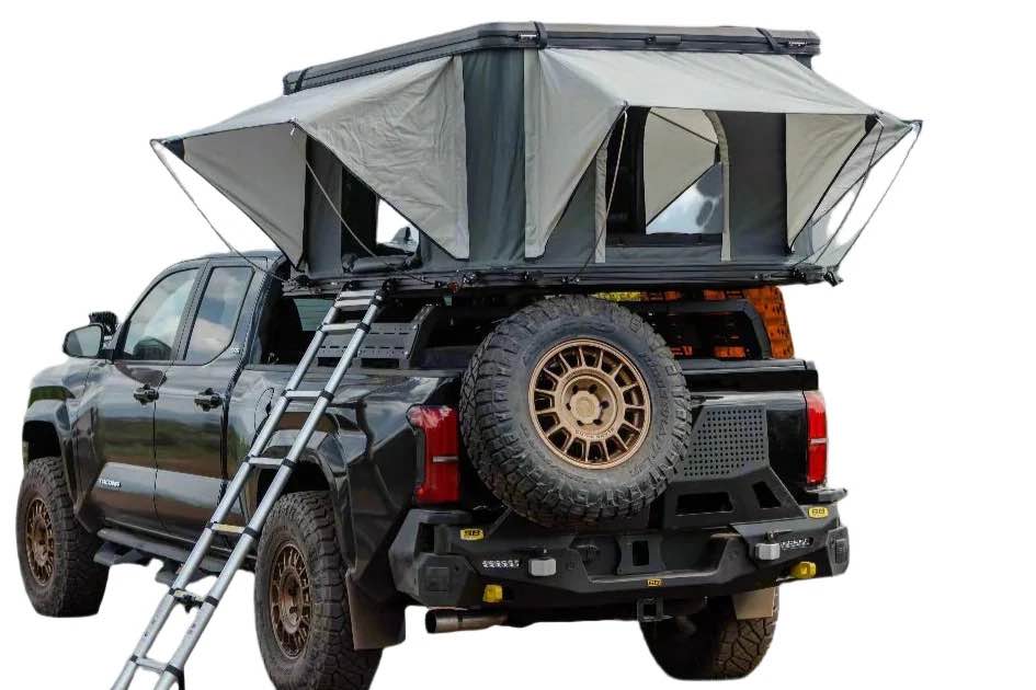 Smittybilt Aluminum Pop-Up Overlanding Roof Top Tent RTT (photo 3) — photo 3