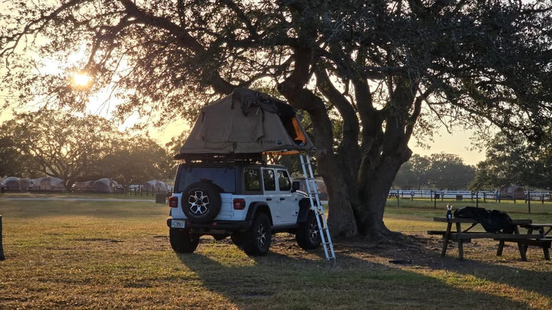 Rooftop Tent TMBK + Roam Awning + Roof Rack – Jeep Rubicon in Miami Gardens, FL (photo 5) — photo 5