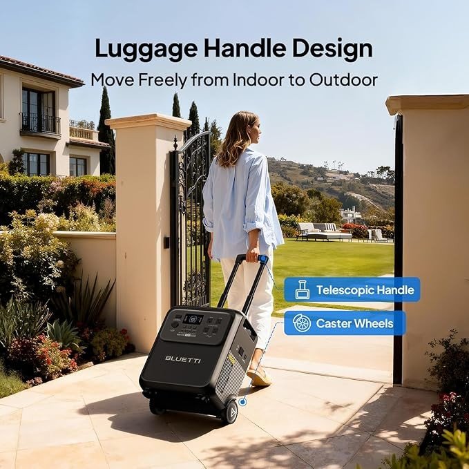 Bluetti Elite 400 3840wh 2600w Portable Power Station For Home Backup Outdoors in Citrus Heights, California (photo 4)