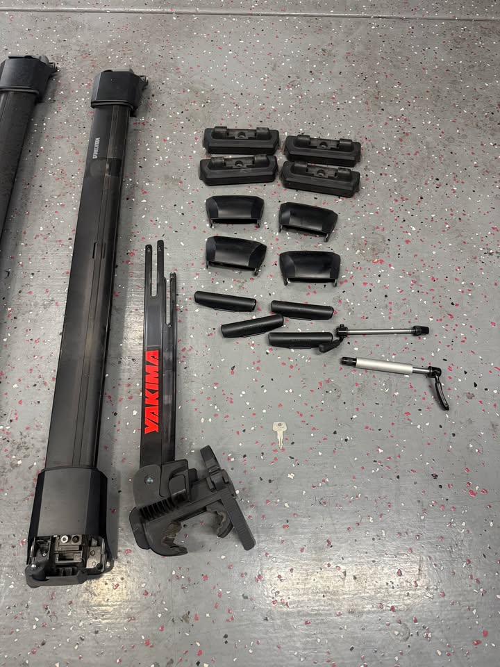 Yakima Roof Rack Rails with Bike Rack and Front Tire Holder in Tucson, AZ (photo 4)
