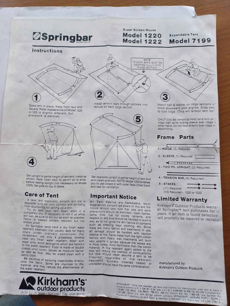 Springbar vintage tent, modular unit, and kitchen tent in Portland, OR (photo 7)