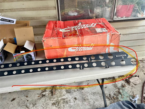 Rhino Rack Backbone roof rail system