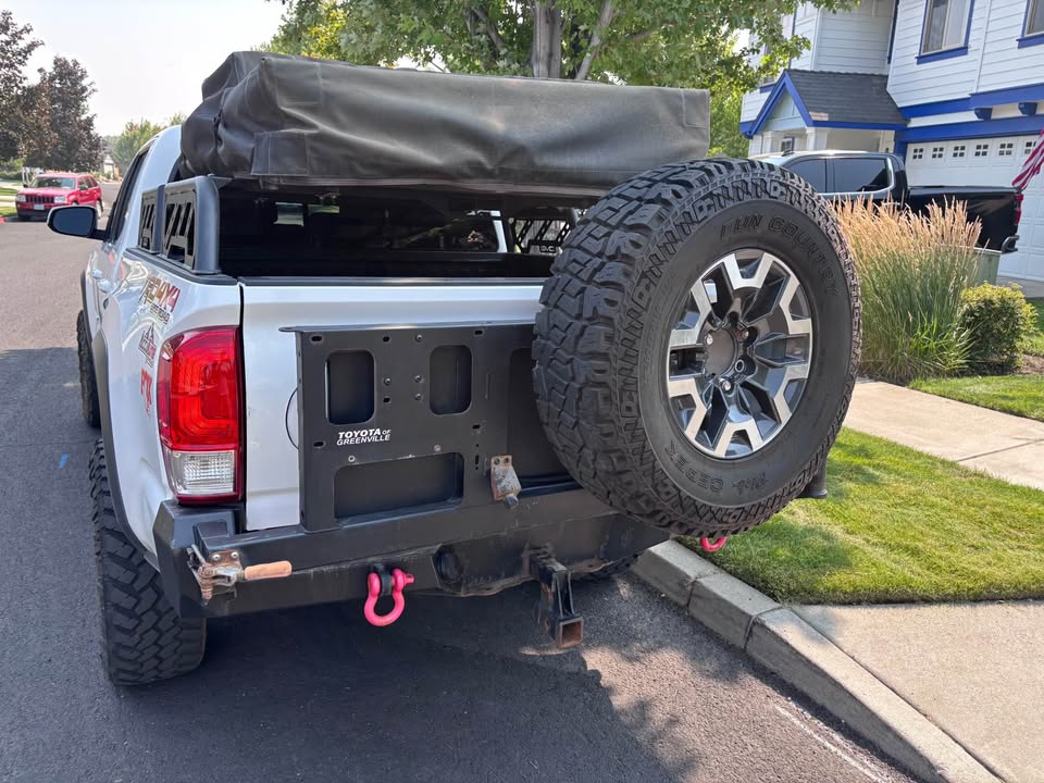 CBI Offroad Classic Rear Bumper w/ Single Swingout - 3rd Gen Tacoma (2016-2023) (photo 6) — photo 6