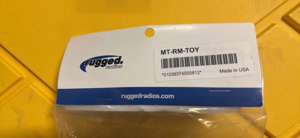 Rugged Radios GMR25 25-Watt GMRS 2-Way Radio + Toyota Tacoma or 4Runner (2003-2024) mount in Hillsboro, OR (photo 4) — photo 4