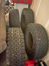 BFGoodrich All-Terrain T/A KO2 Tires LT285/70R17 with Black Rims in Covington, WA (photo 1)