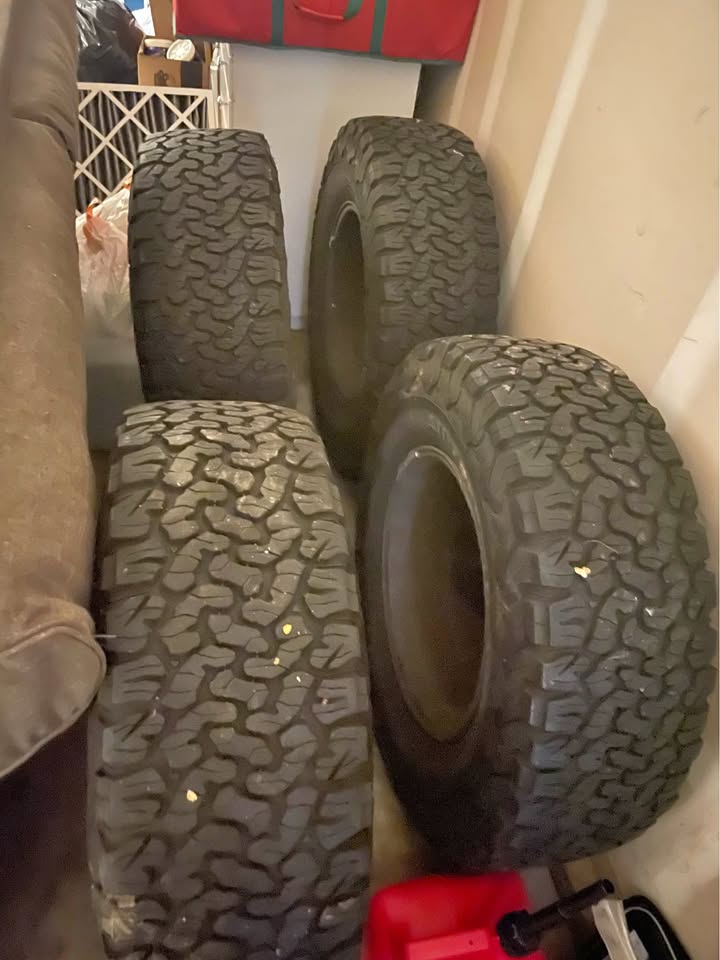 BFGoodrich All-Terrain T/A KO2 Tires LT285/70R17 with Black Rims in Covington, WA (photo 1) — photo 1