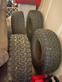 BFGoodrich All-Terrain T/A KO2 Tires LT285/70R17 with Black Rims in Covington, WA (photo 1)