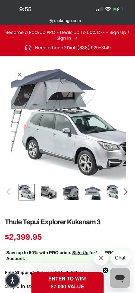 Thule Tepui Explorer Rooftop Tent in Reno, NV (photo 5) — photo 5