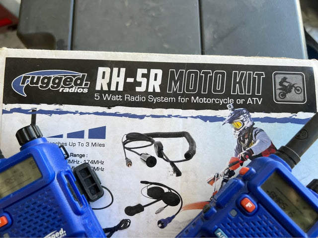 2 Rugged Radios RH-5R Moto Kits — photo 2
