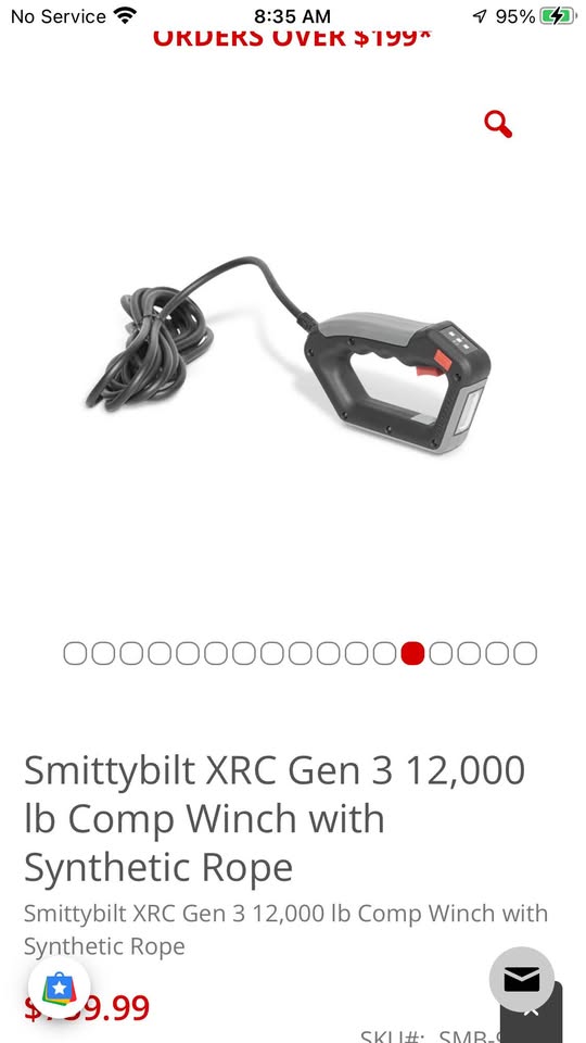 SMITTYBILT 12 K Winch w/ Remote in El Paso, TX (photo 3) — photo 3