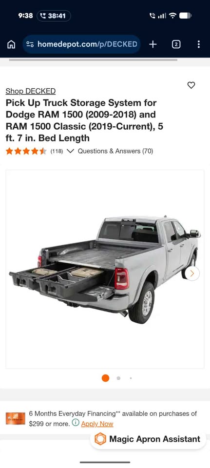 DECKED Truck Bed Storage System in Mesa, AZ (photo 6) — photo 6