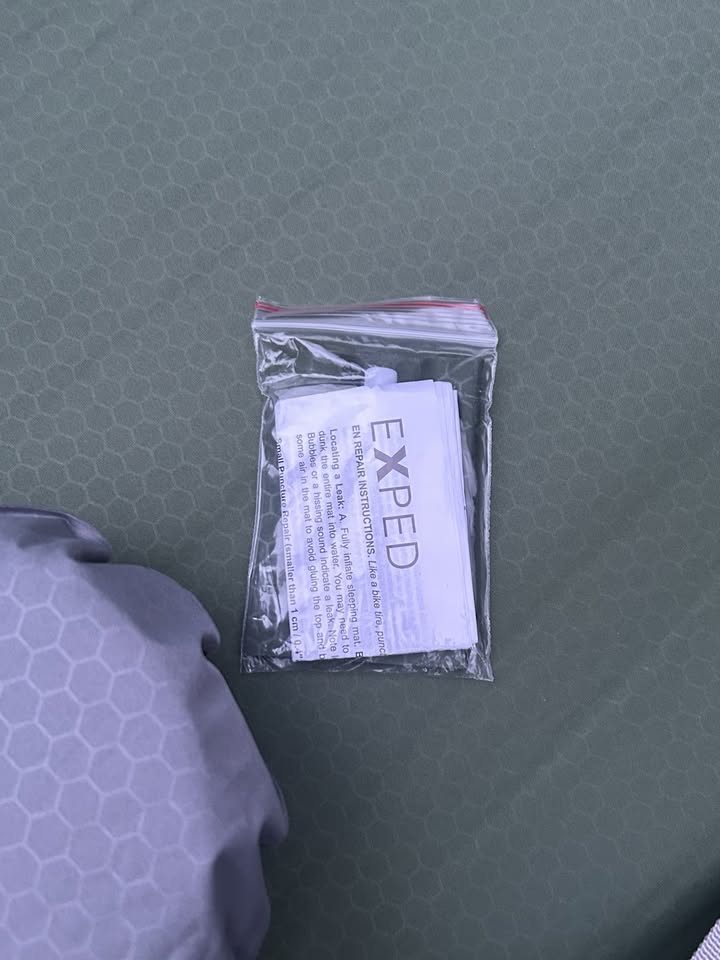 Exped Megamat 10 Mw Medium Wide Self-inflating Sleeping Pad Pump Sack Repair Kit in Citrus Heights, California (photo 5)