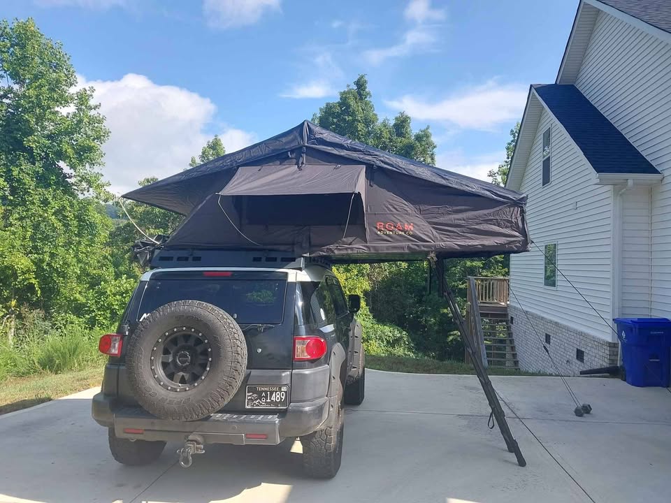 ROAM Vagabond XL Rooftop Tent Annex attachment included in Oak Ridge, TN (photo 2) — photo 2