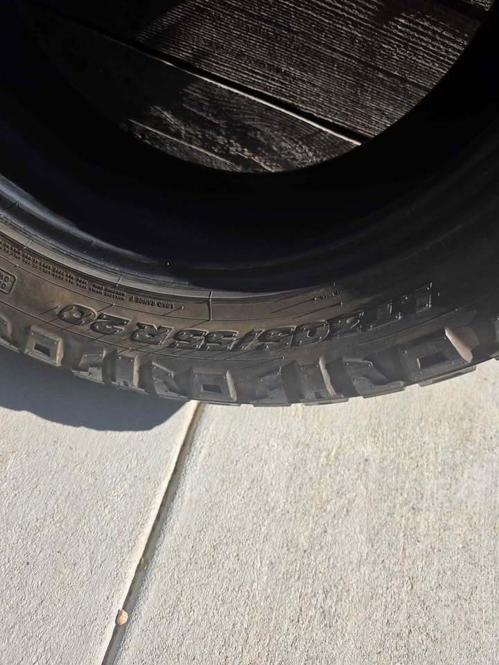 Lt 305 55 20 Nitto Ridge Grappler tires in Johnstown, CO (photo 3) — photo 3