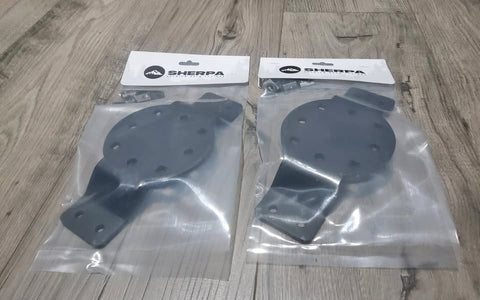 Sherpa Roof Rack Rotopax Gas Mounts (2 mounts sold together)