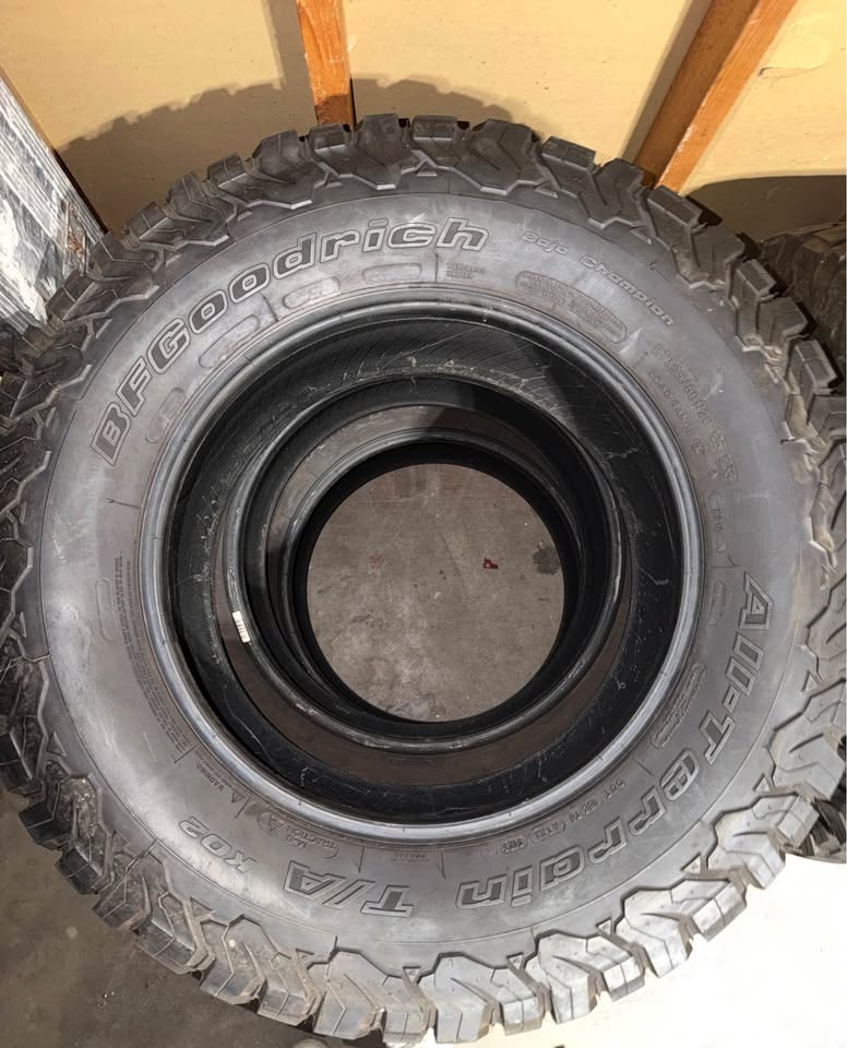BFGOODRICH All-Terrain T/A KO2 Tires - LT325/60R20 - Set of 4 in Vancouver, WA (photo 5)
