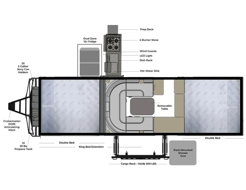 2022 Opus OP4 Pop-up Camper in Shelley, ID (photo 6) — photo 6