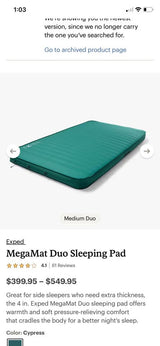 Megamat Sleeping Pad in San Bernardino, CA (photo 3)