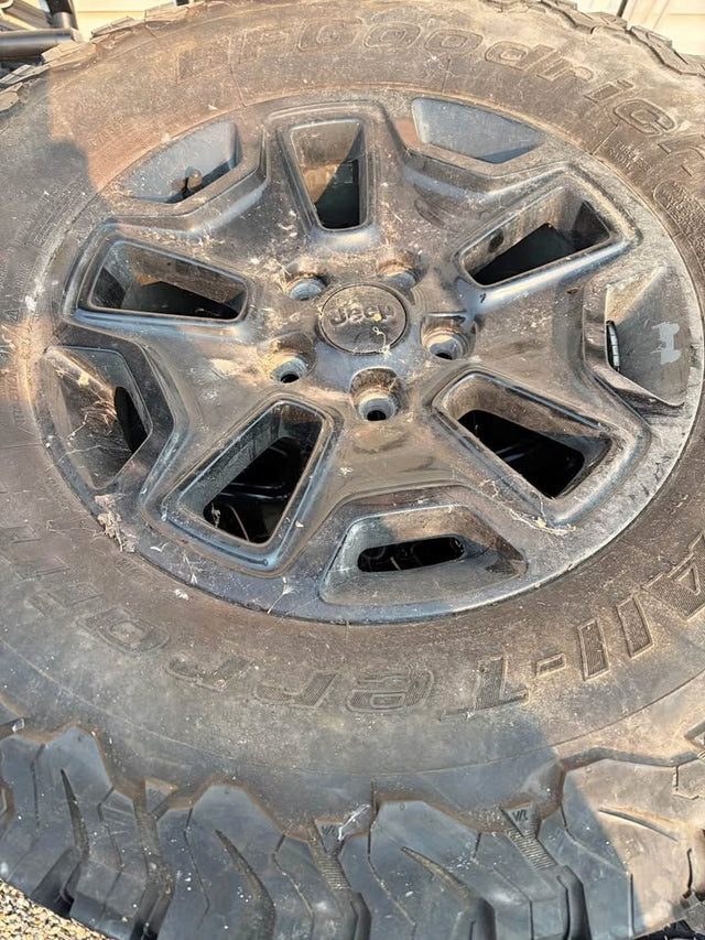 BFGoodrich All-Terrain T/A KO2 Tires LT285/70R17 on Jeep Wheels in Pinehurst, ID (photo 1)
