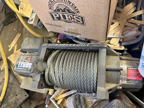 Multiple winches. Smitty built. Badlands Apex