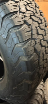 BFGoodrich All-Terrain T/A KO2 Tires 35x12.50R18LT nice used set free installation, free balance in Nampa, ID (photo 2)