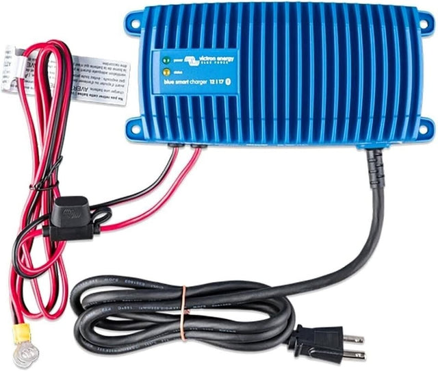 Victron Energy Blue Smart Ip67 24-volt 5 Amp 120vac Battery Charger With Nema in Citrus Heights, California (photo 1)