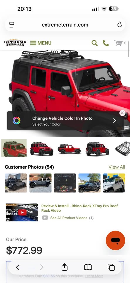 Rhino Rack XT Pro Roof rack in Cave Creek, AZ (photo 6) — photo 6