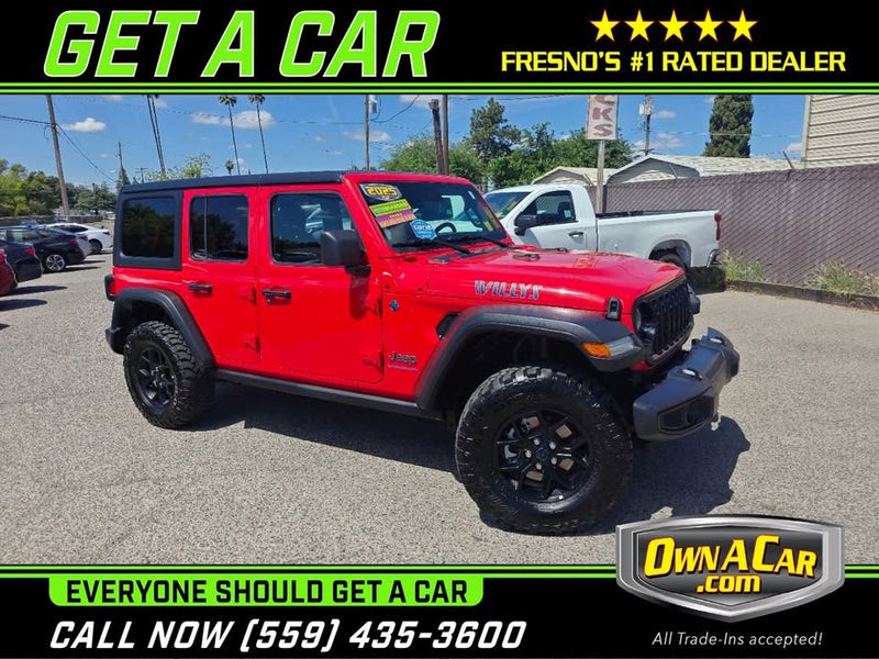 2025 Jeep Wrangler 4xe in Fresno, CA (photo 4) — photo 4