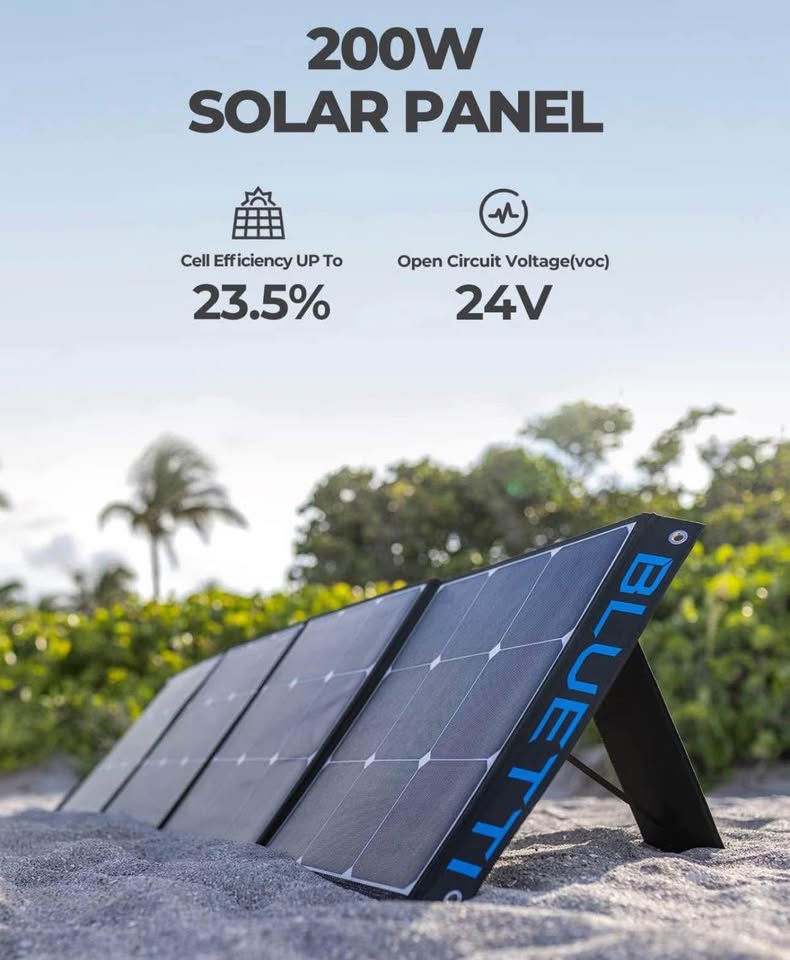 BLUETTI SP200 200w Solar Panel in Monterey Park, CA (photo 3) — photo 3