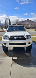White Toyota 4Runner Limited 4x4 w/ Roof Rack & Light Bar