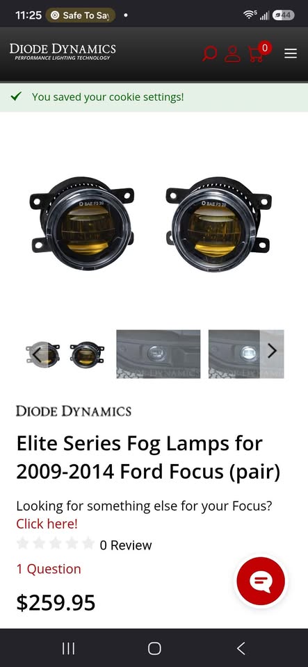 Diode Dynamics Fog Lights 2013 Focus ST in San Antonio, TX (photo 4) — photo 4