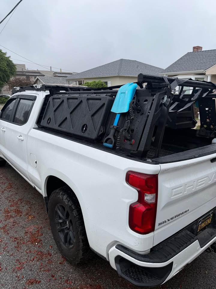 Leitner Designs ACS Forged Bed Rack + Accessories - 2019+ Silverado/Sierra 1500 6’6” Bed in Montrose, CA (photo 4) — photo 4