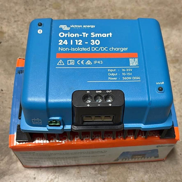 Victron Energy Orion-Tr Smart 24/12-30 DC-DC Charger (30A Bluetooth) in Austin, TX (photo 1)