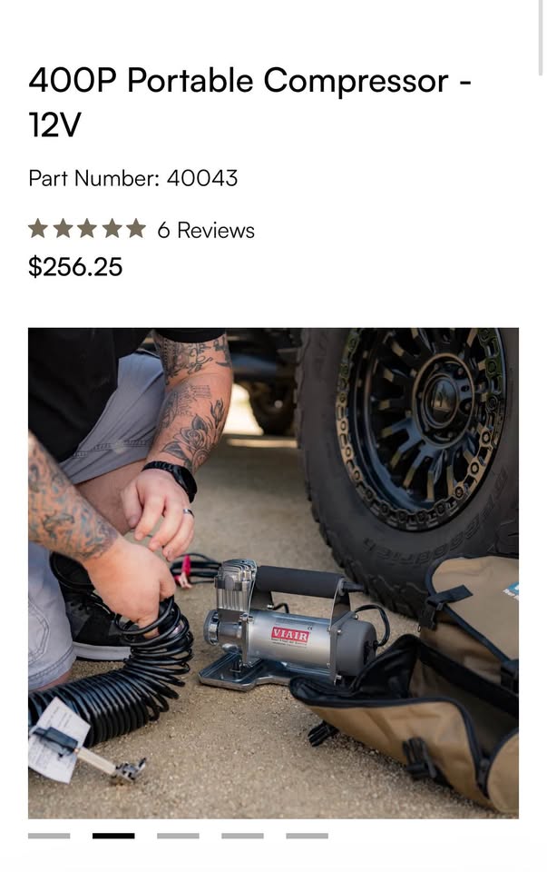VIAIR 400P Air Compressor (photo 3) — photo 3