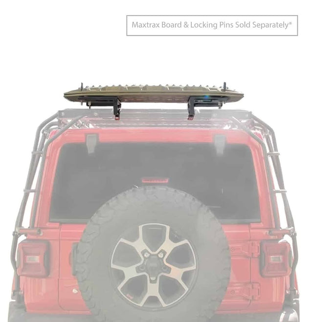 GOBI Racks Jeep Wrangler Rear Mount MaxTrax Brackets, Pair — photo 3