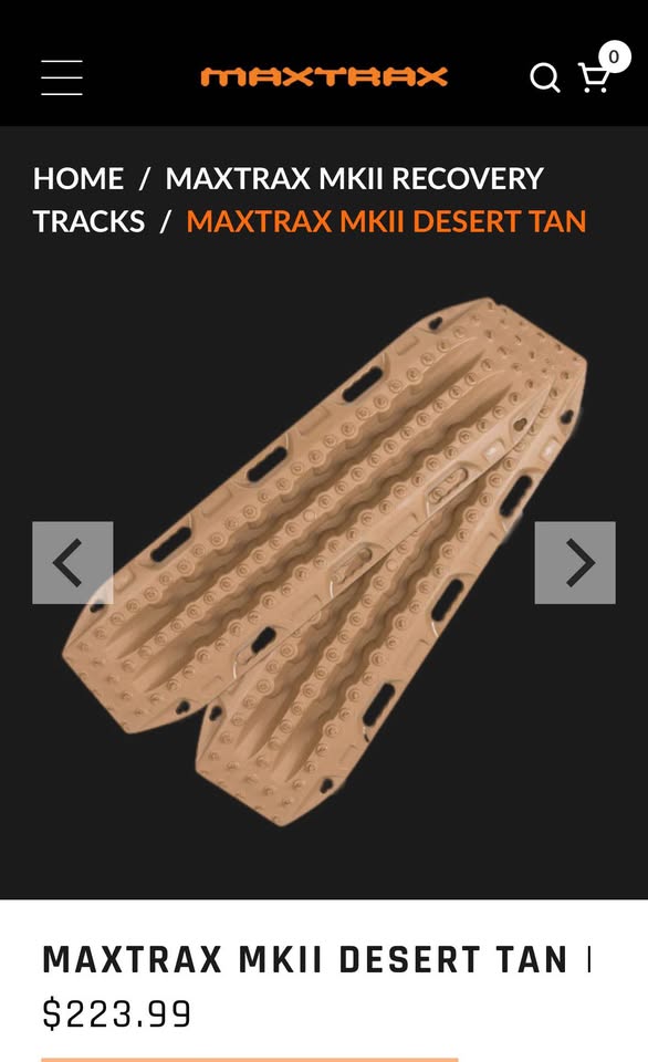 Maxtrax MKII recovery tracks and mounts in Grants, NM (photo 2) — photo 2