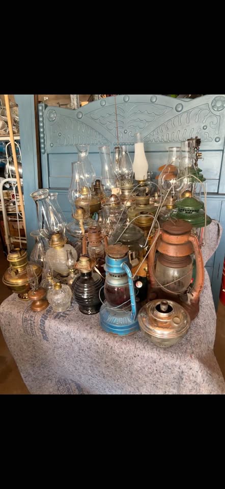 Yard Sale - Warn Winch, Extension Cords, Vintage Oil Lamps and more