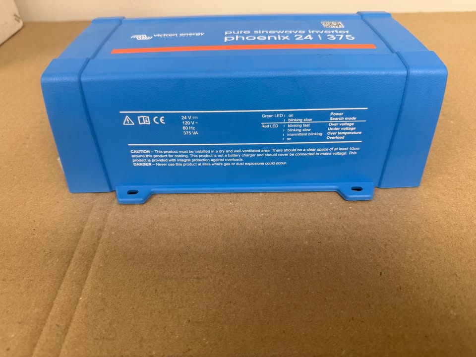 VICTRON PIN[hidden information] Victron Energy Phoenix Inverter 24/375 120V VE.Direct NEMA 5-15R in Boulder, CO (photo 3)