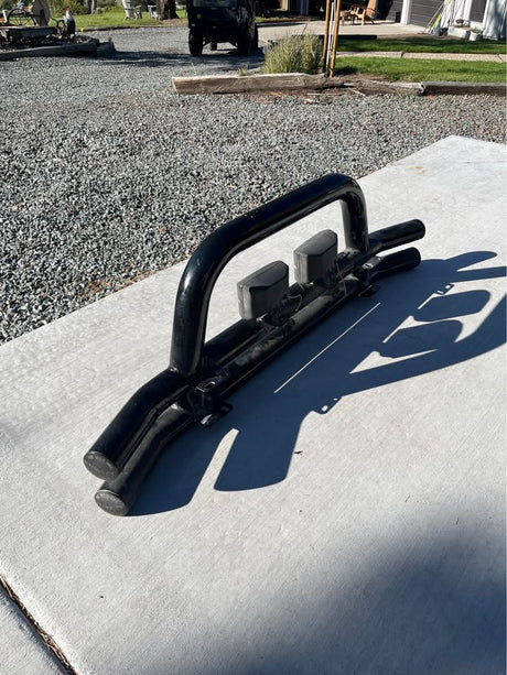 Smittybilt Double Tubular Front Bumper with Off-Road Lights in Carson City, NV (photo 2)