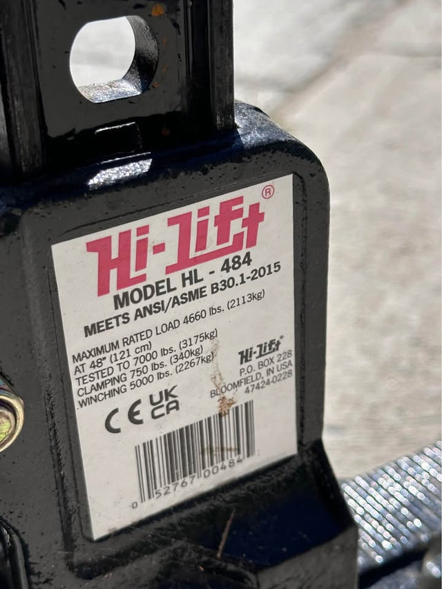 Hi-Lift 48" All-Cast Farm Jack (Model HL-484) - Excellent Condition — photo 2