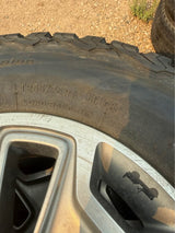 Jeep Factory 17-inch Wheels with BFGoodrich All-Terrain KO2 Tires in Boise, ID (photo 4)