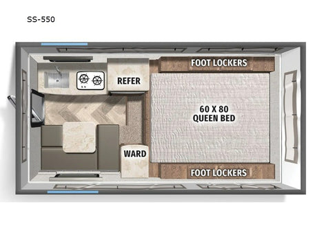 2026 Forest River RV Palomino Backpack Edition SS-550 in Hayden, ID (photo 2)